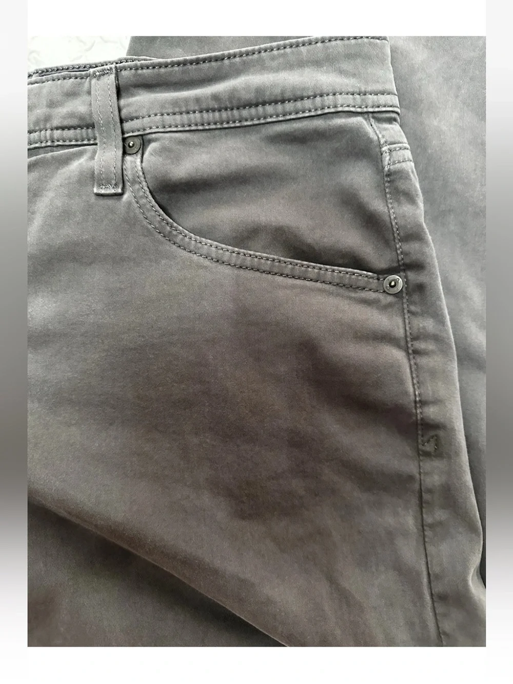 Adriano Goldschmied Men’s 36x34 (Inseam Is 30) Gray Graduate Tailored Leg Pants